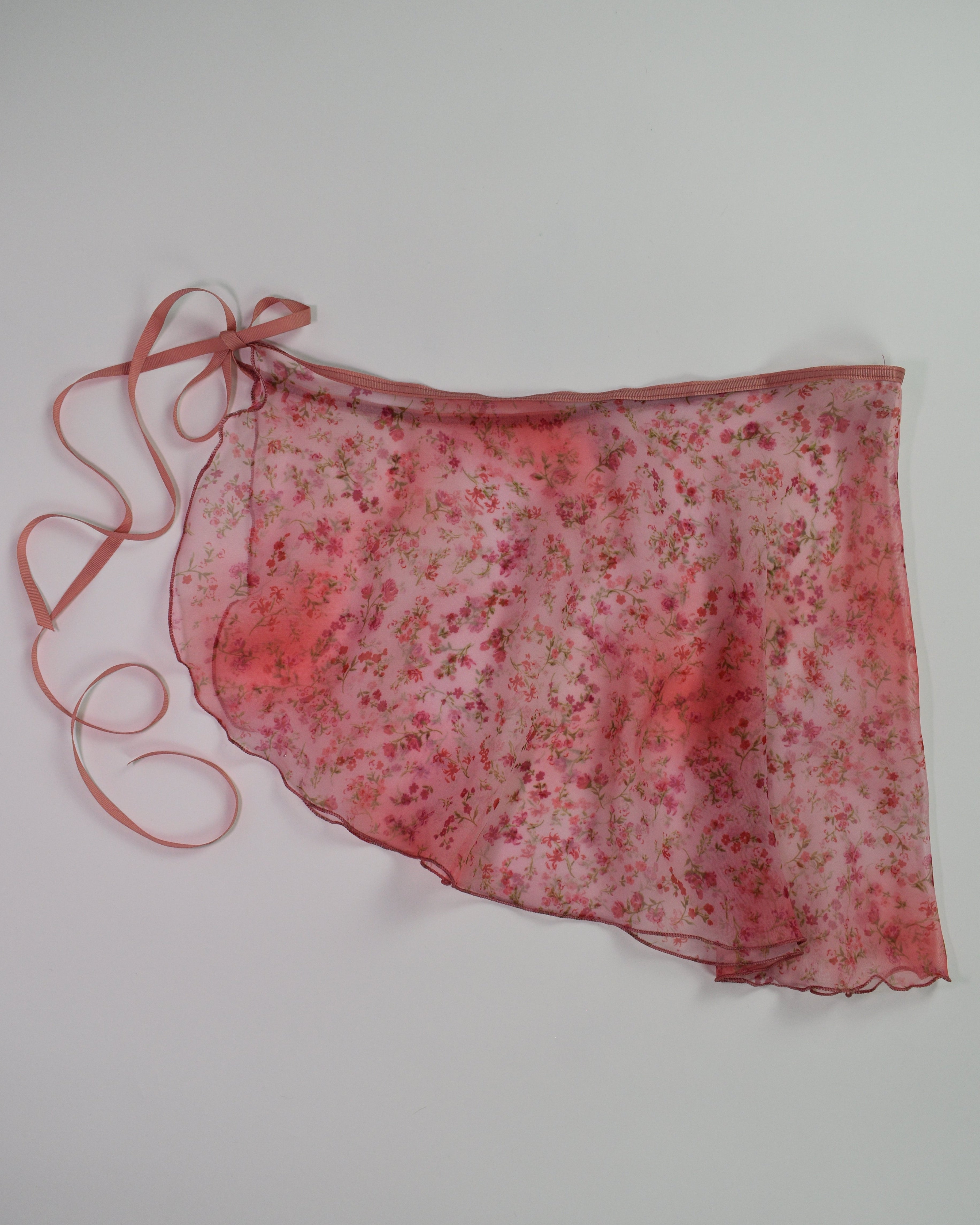 Pink Floral Ballerina Skirt