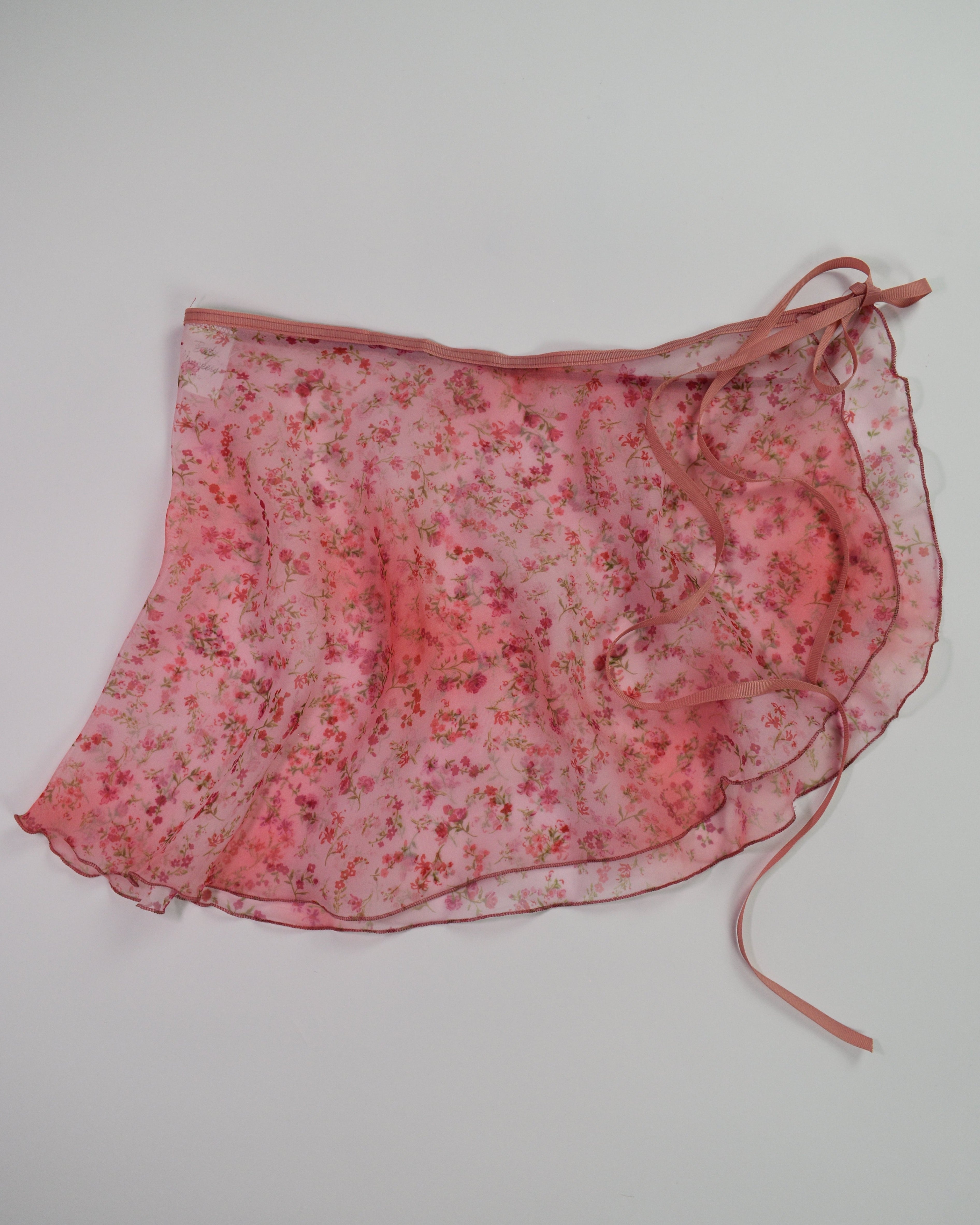 Pink Floral Ballerina Skirt