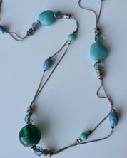 Blue Beaded Necklace