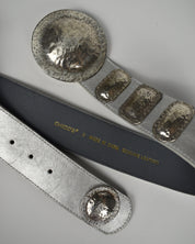 Silver Chunky Belt