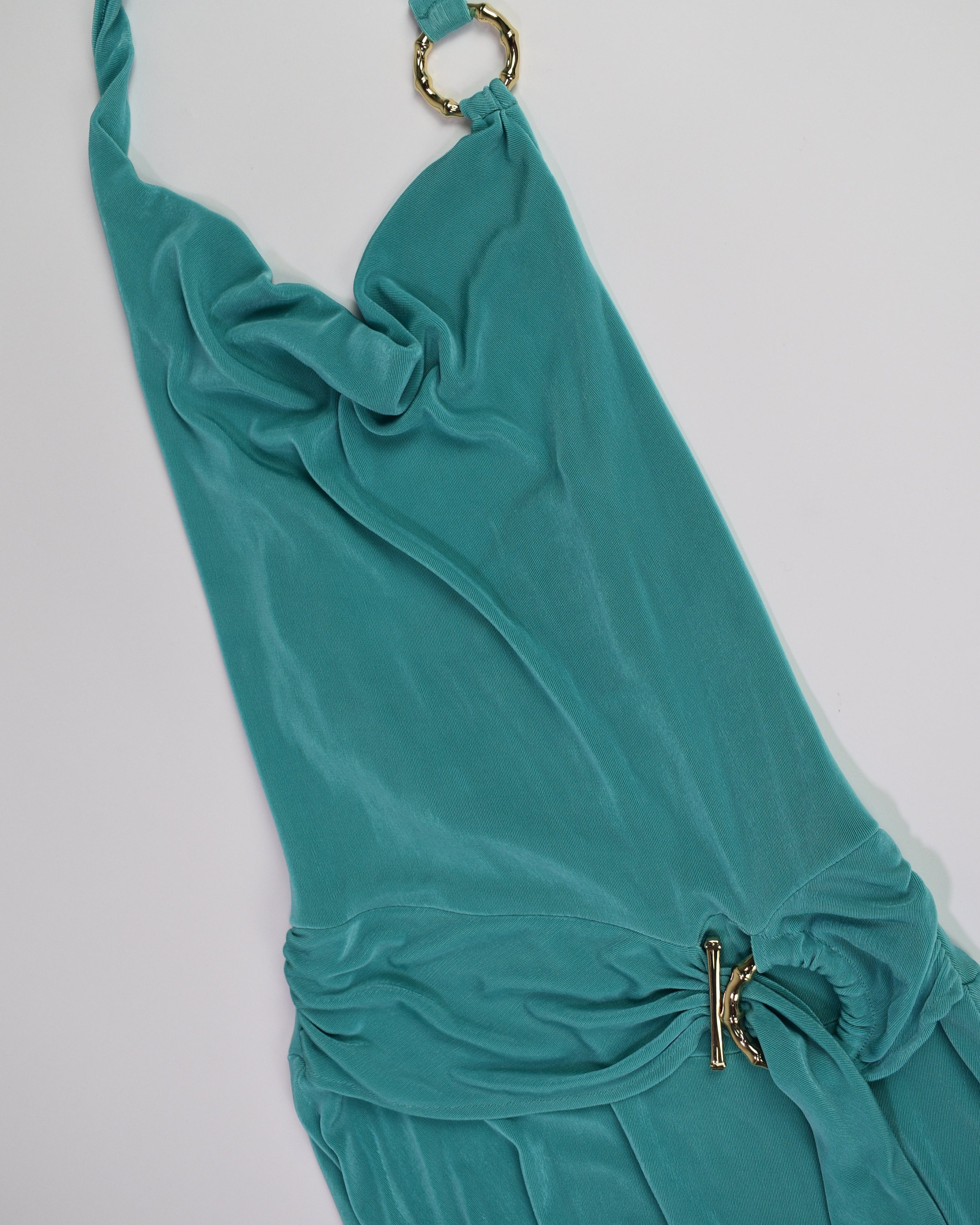 Cache Green 80's Disco Style Dress