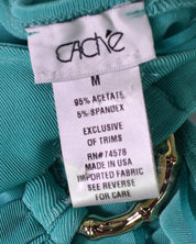 Cache Green 80's Disco Style Dress