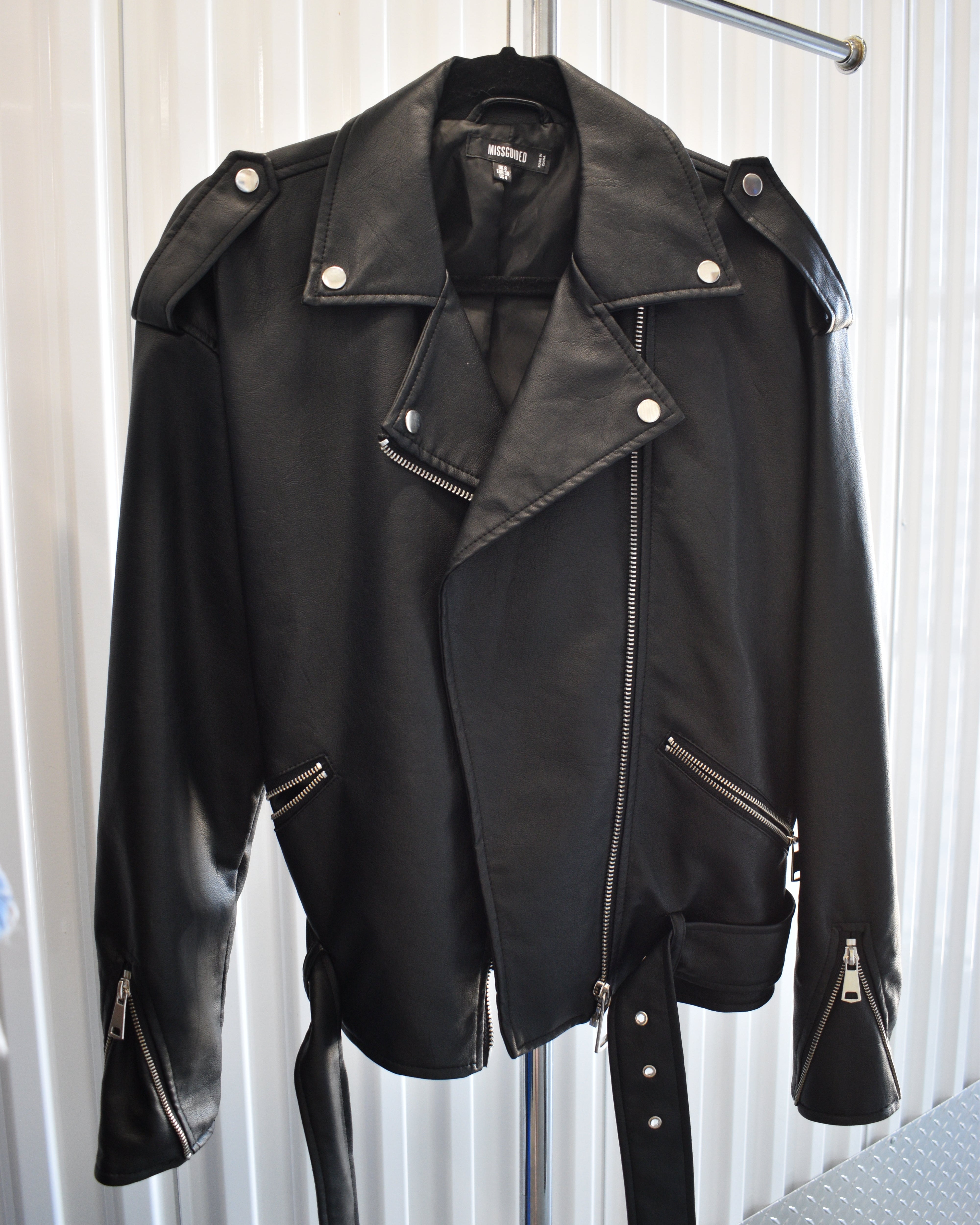 Black Biker Jacket