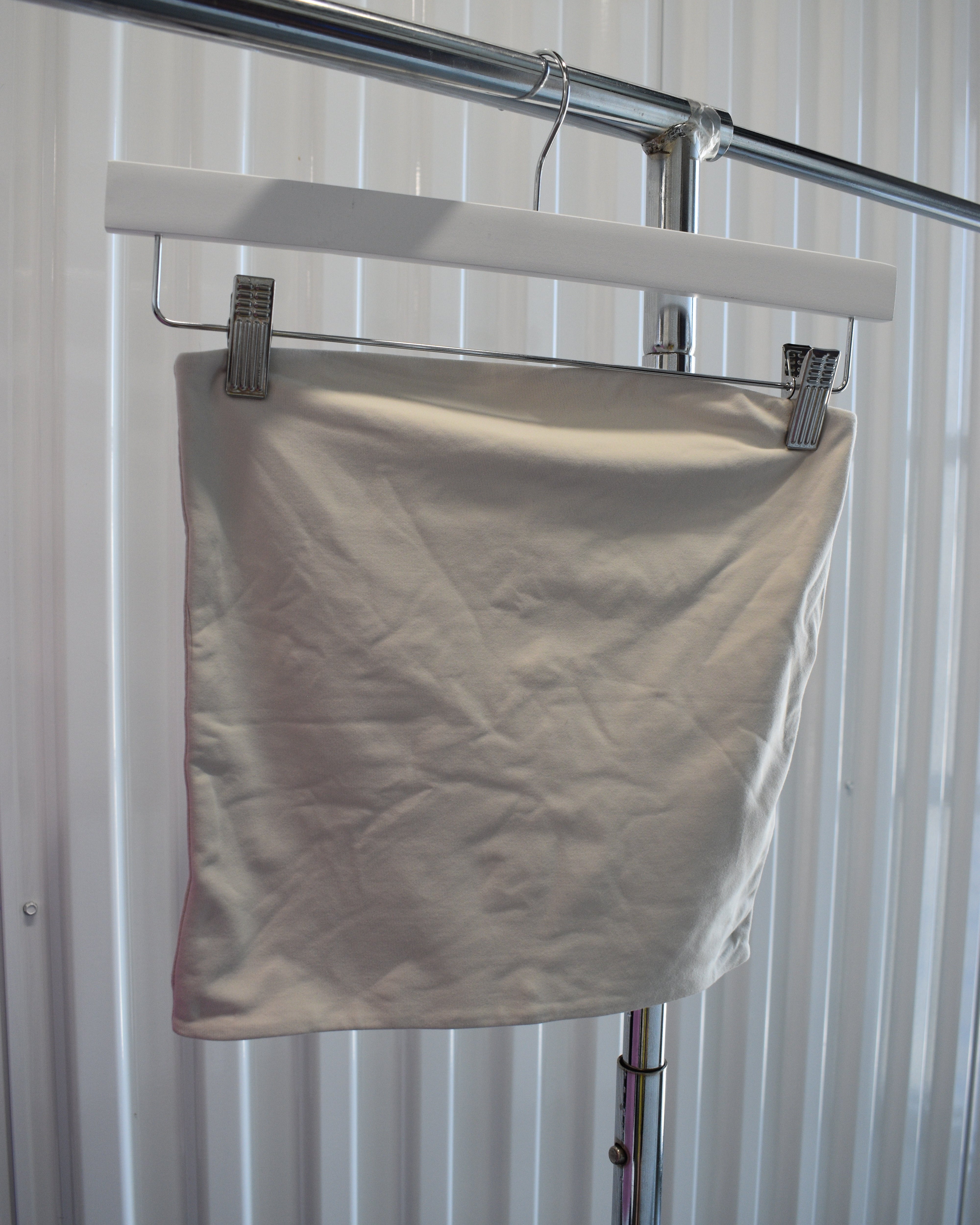 Aritzia Babaton Cream Cropped Tube Top