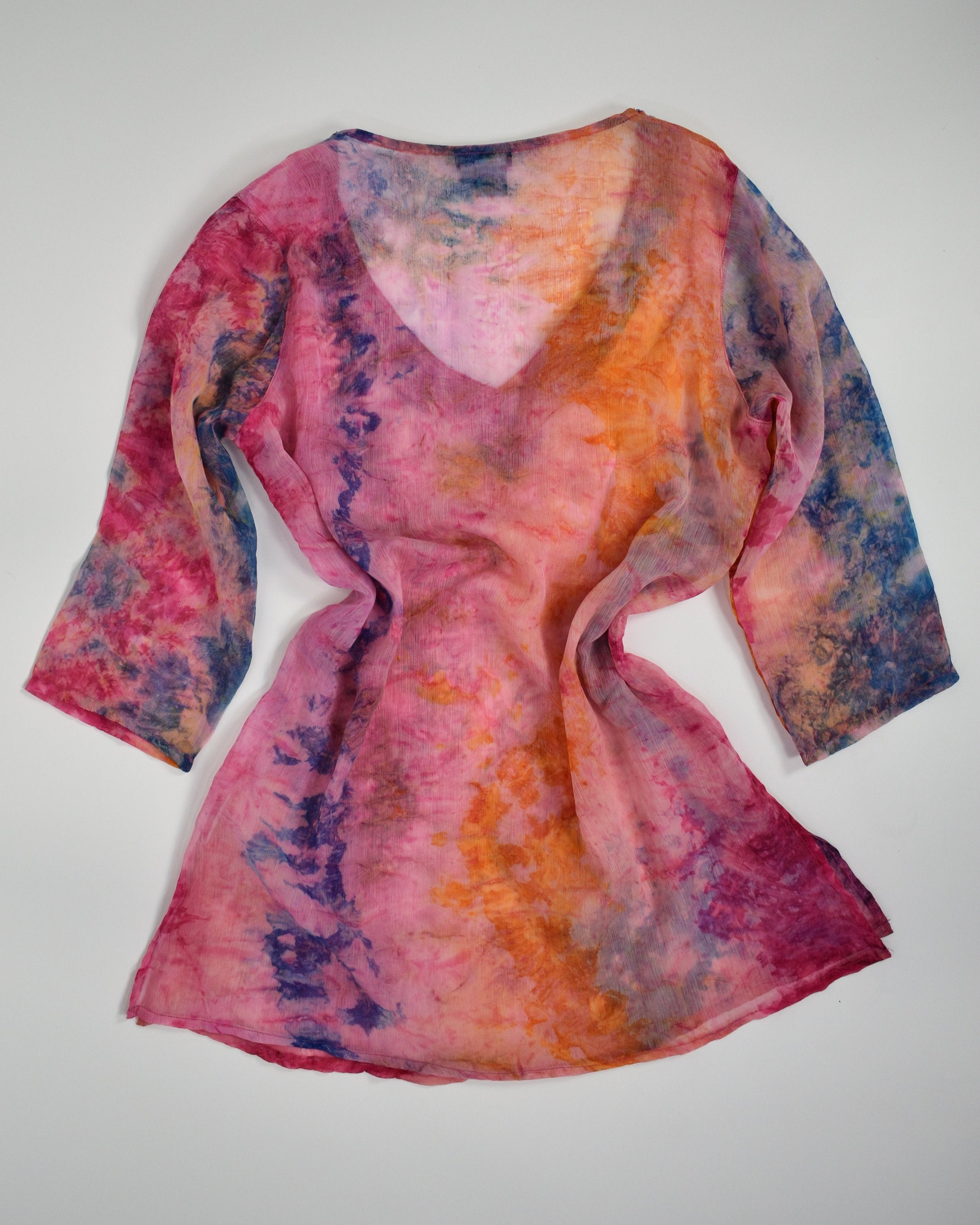 Tie-Dye Beaded Coverup