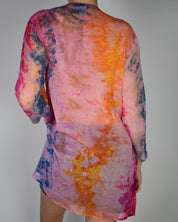 Tie-Dye Beaded Coverup
