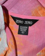 See-through Tie-dye Long Sleeve