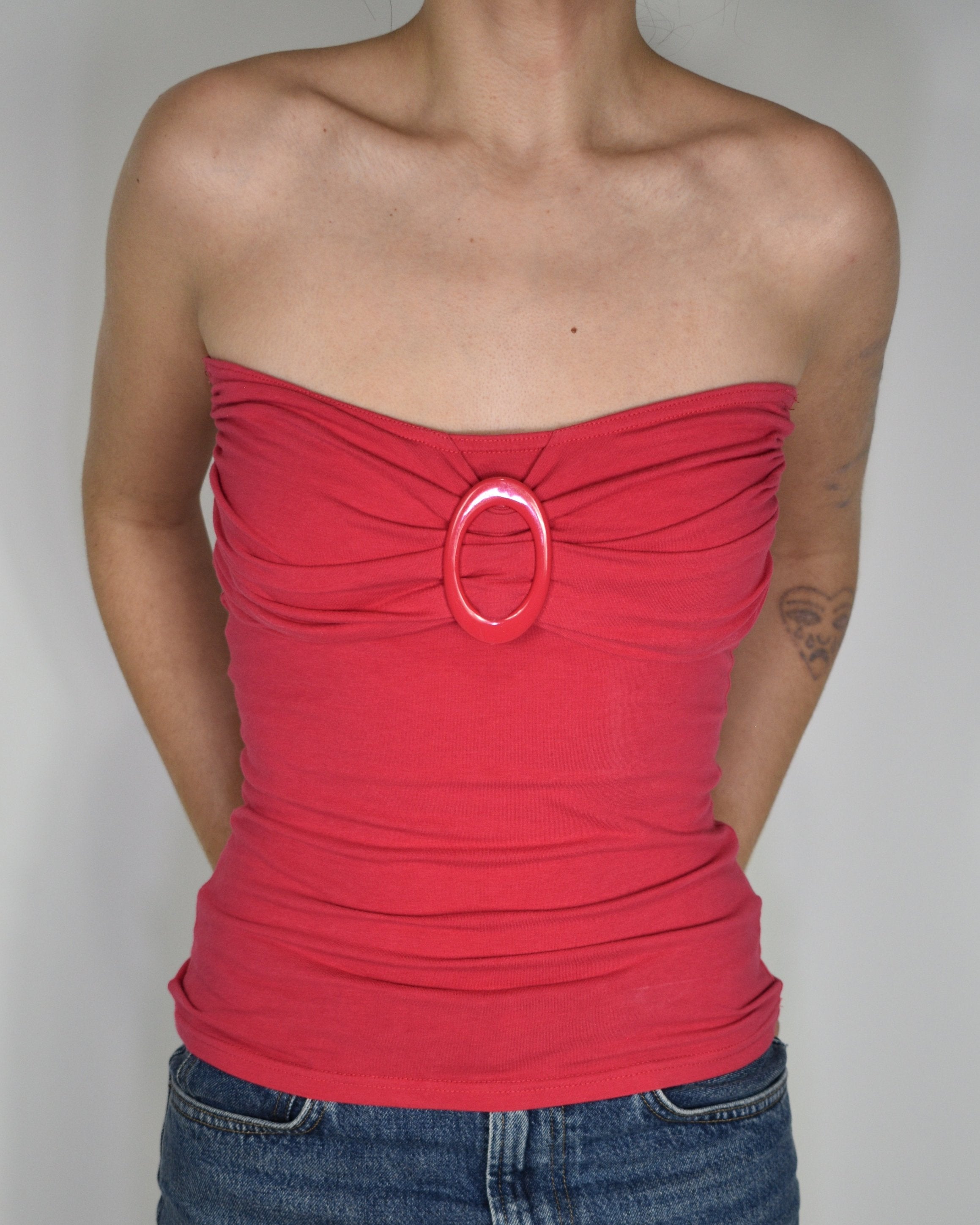 Pink Tube-top