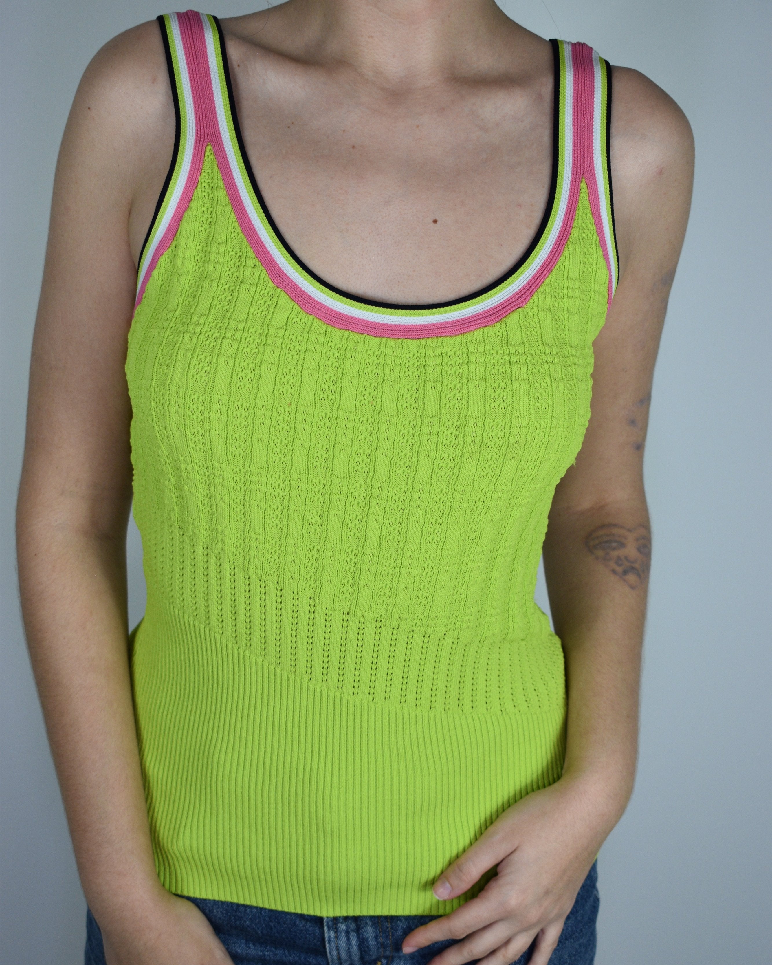 Neon Green Tank