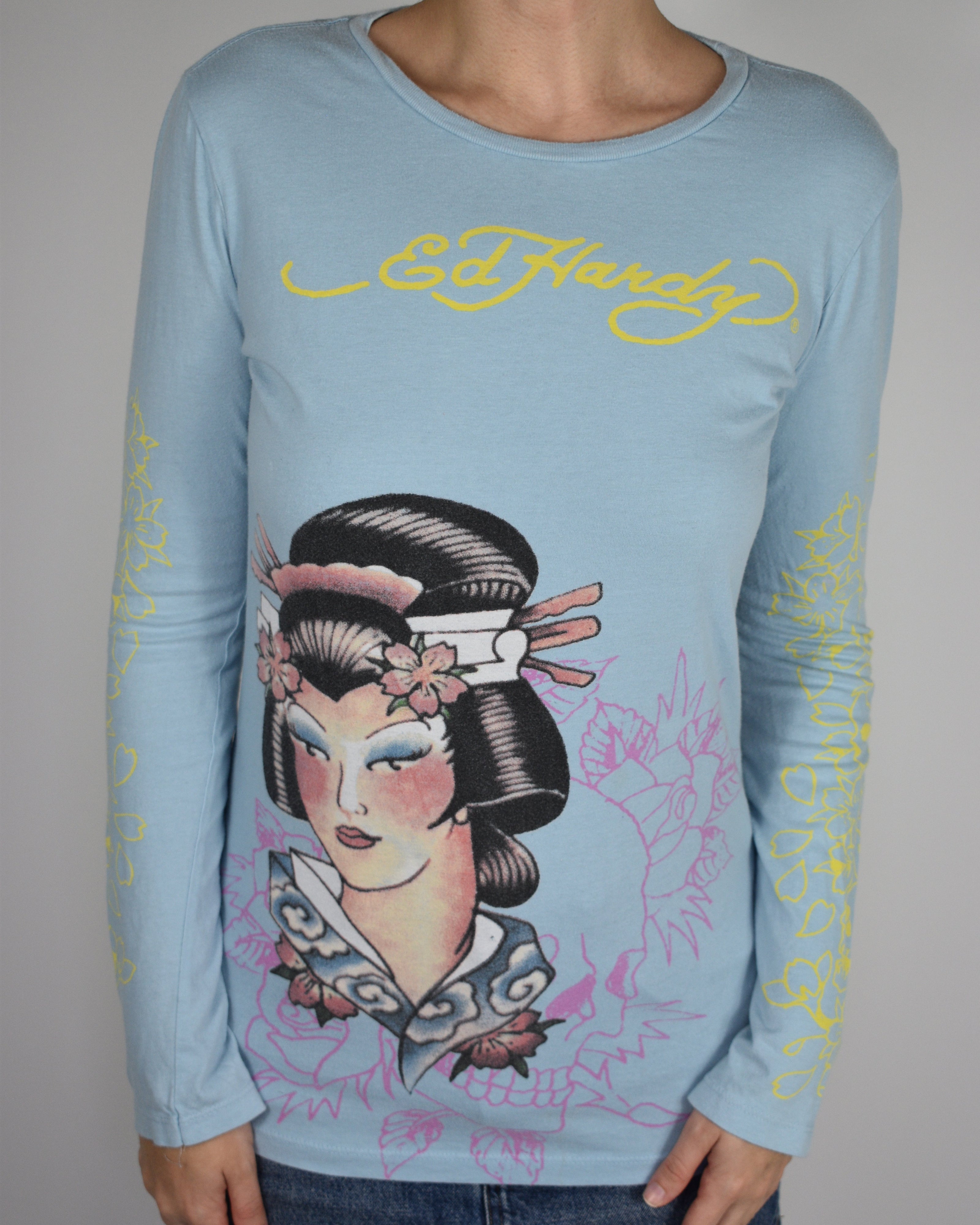 Ed Hardy Geisha Long Sleeve