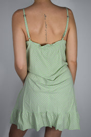 Ralph Lauren Pink & Green Stripe Dress