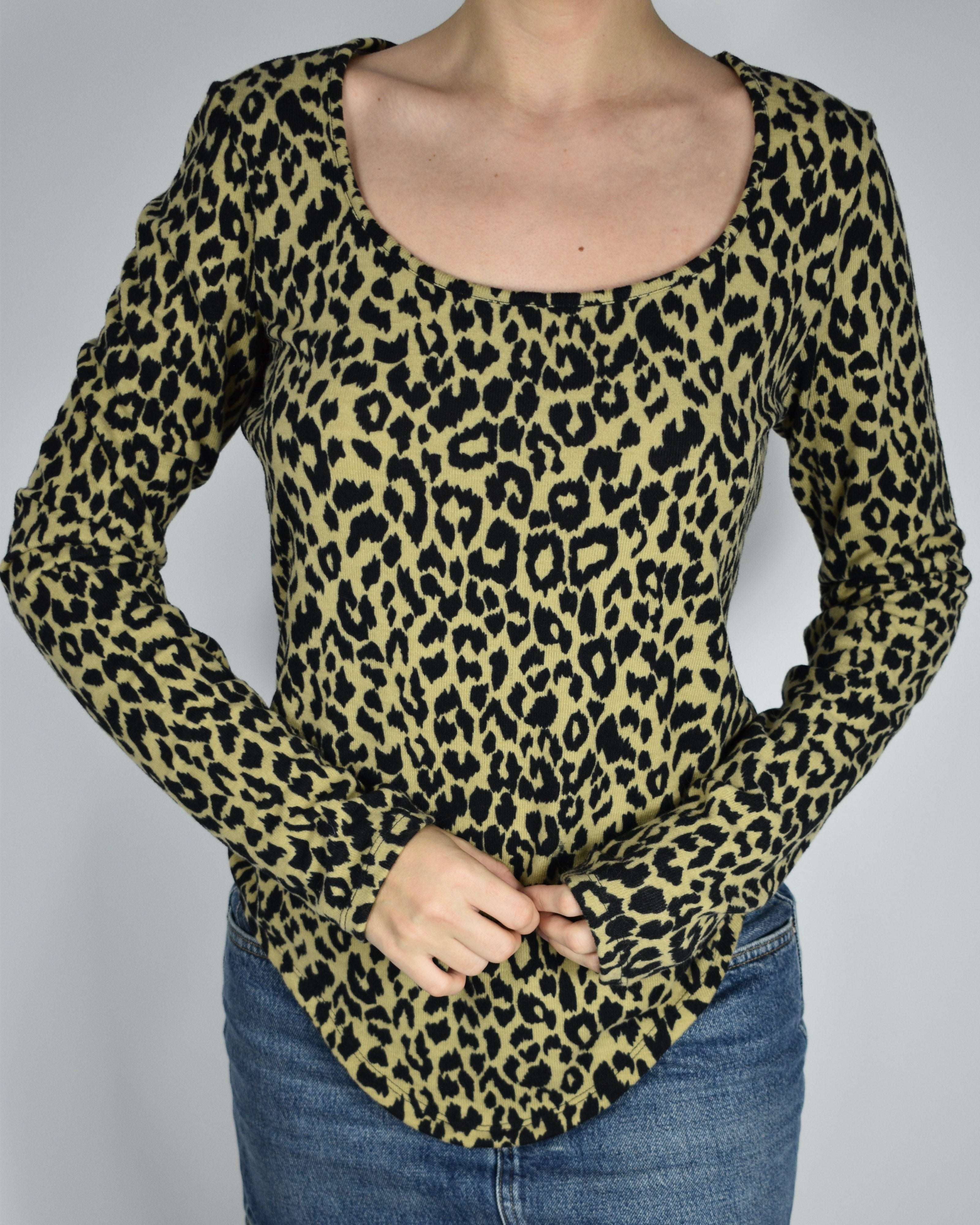 Cheetah Long Sleeve Betsey Johnson