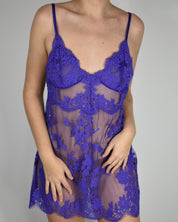 Victoria's Secret Purple See-through Dress