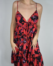 Black & Red Ruffle Dress
