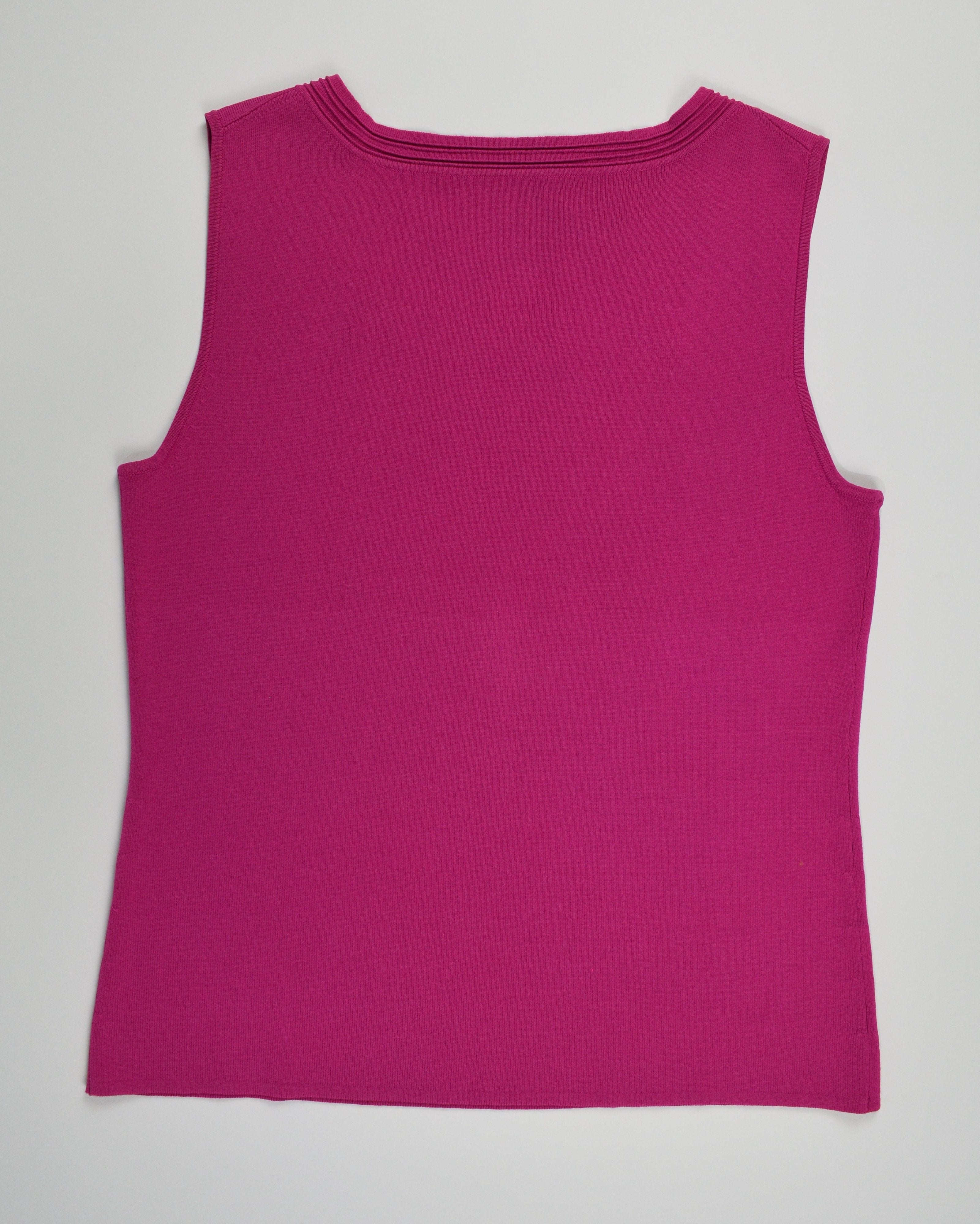 Hot Pink Knit Tank