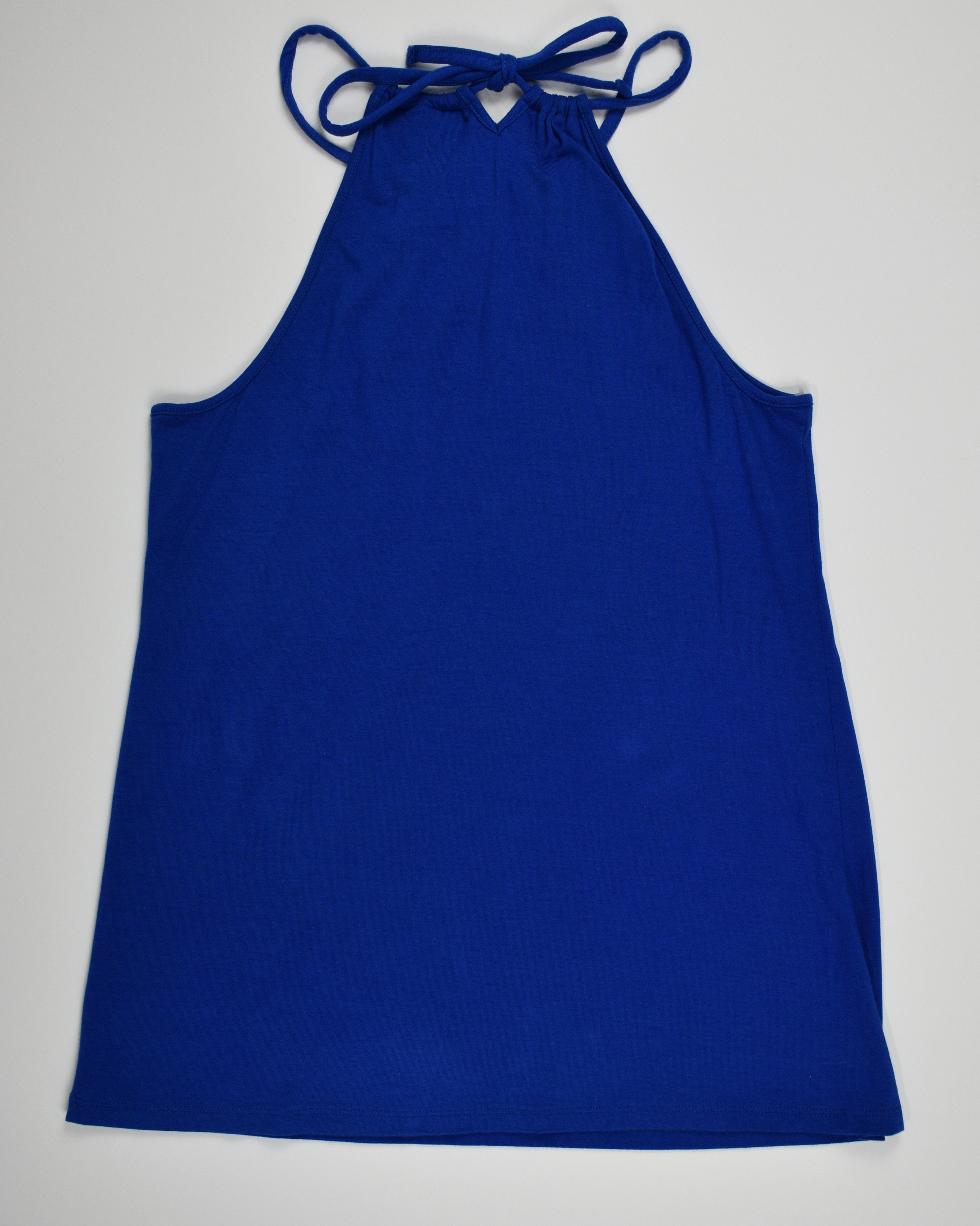 Blue Floral Tank