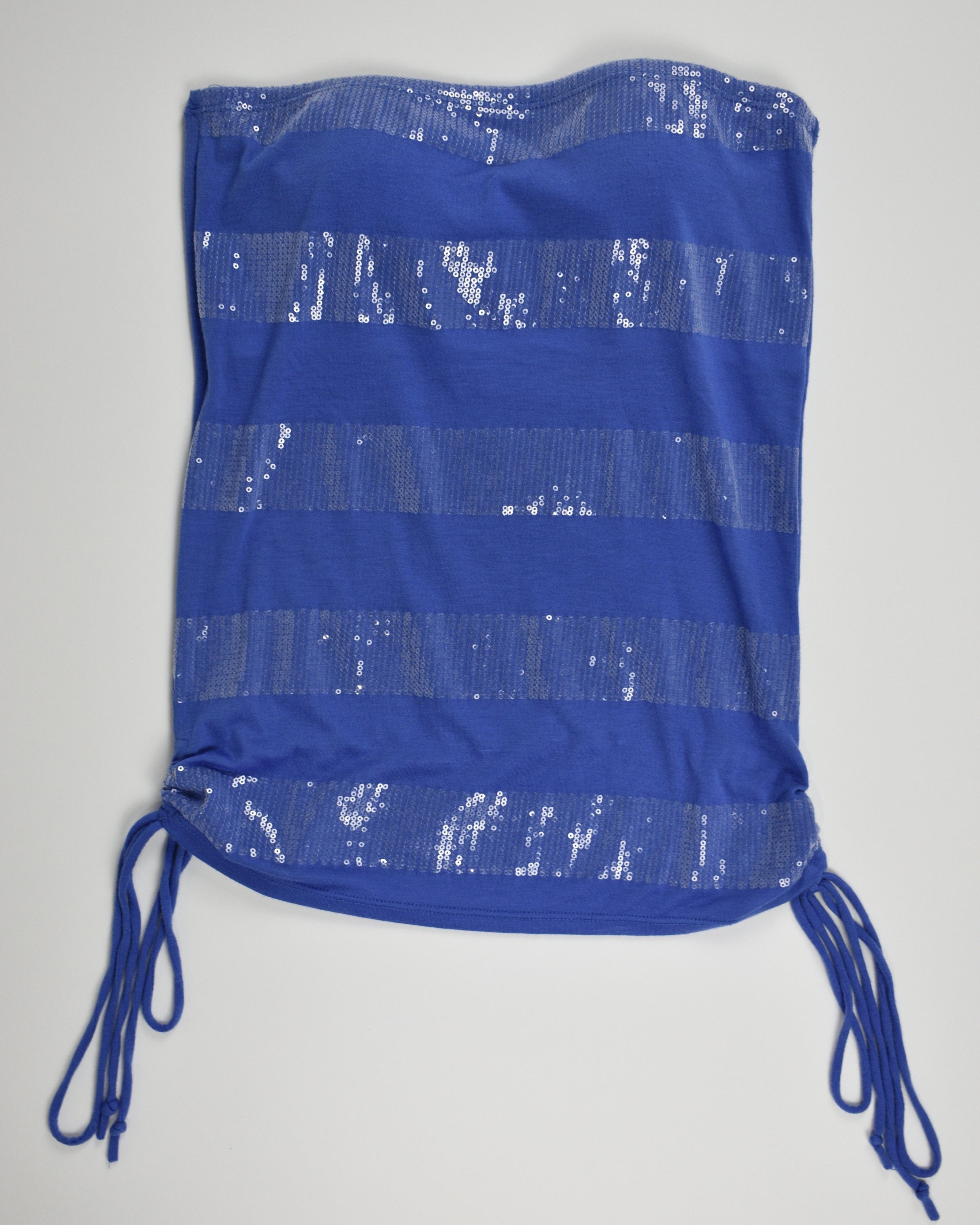Periwinkle Sequin Tube-top