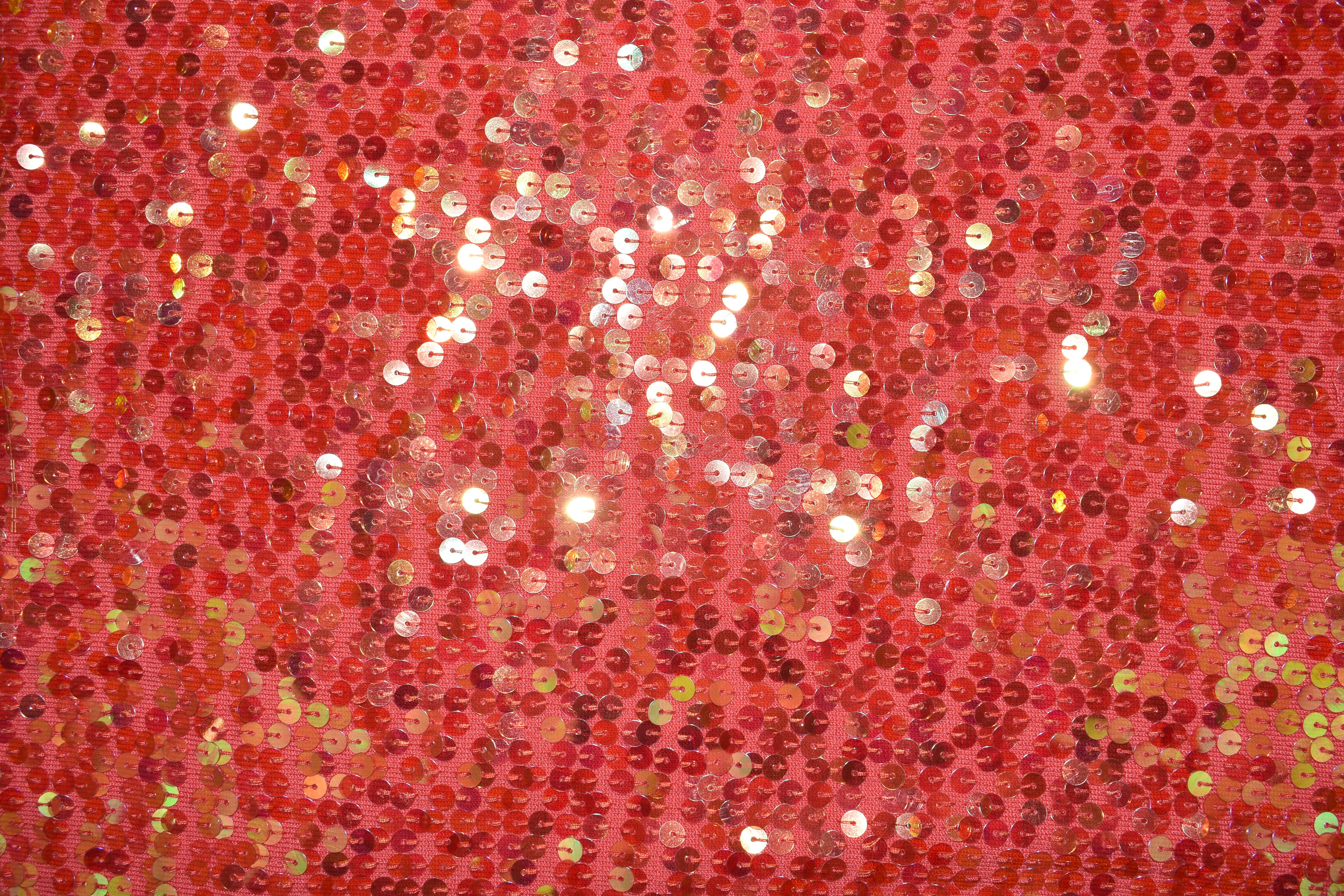 Coral Sequin Tank
