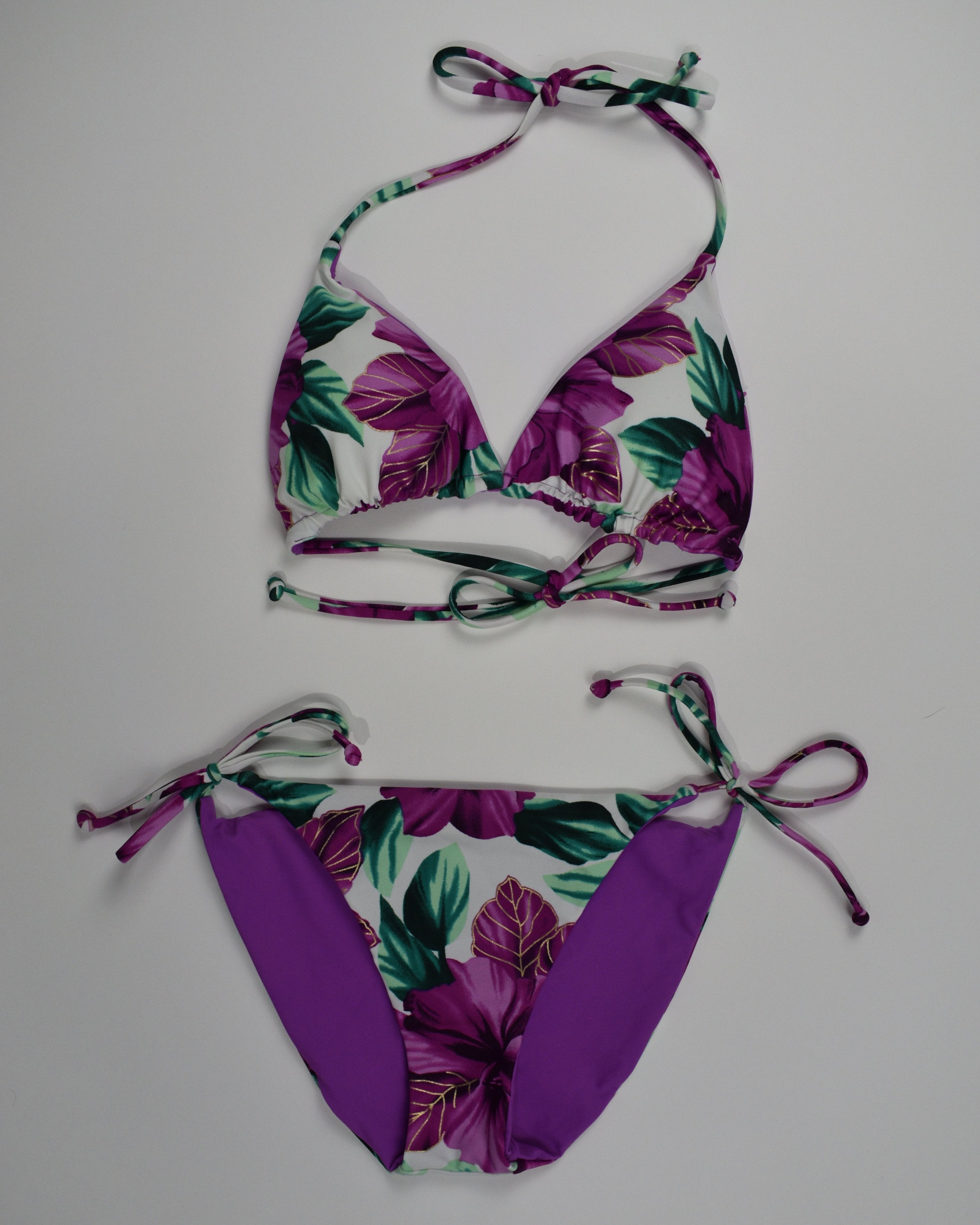 Floral & Palm Bikini