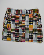 Jcrew Multi-color Plaid Skirt