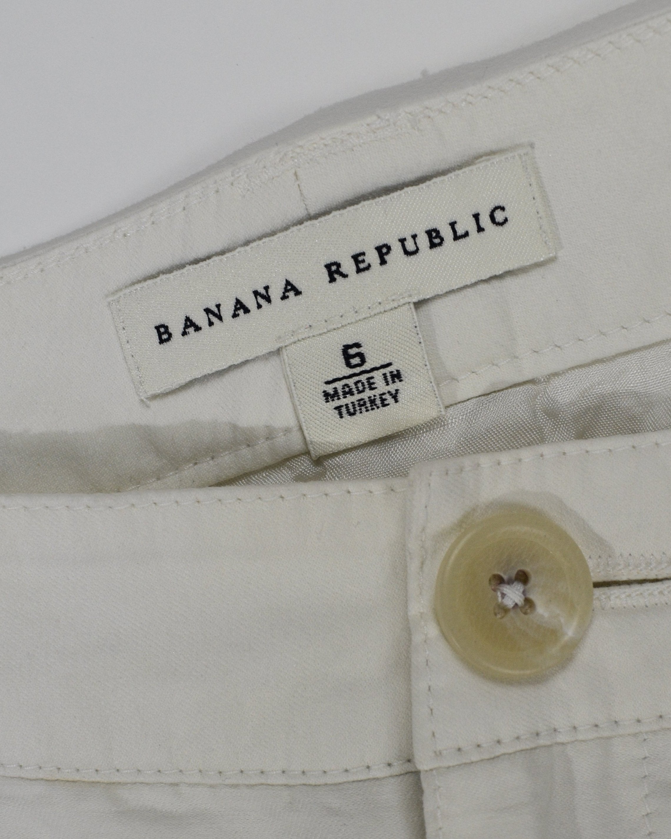 White Cargo Skirt