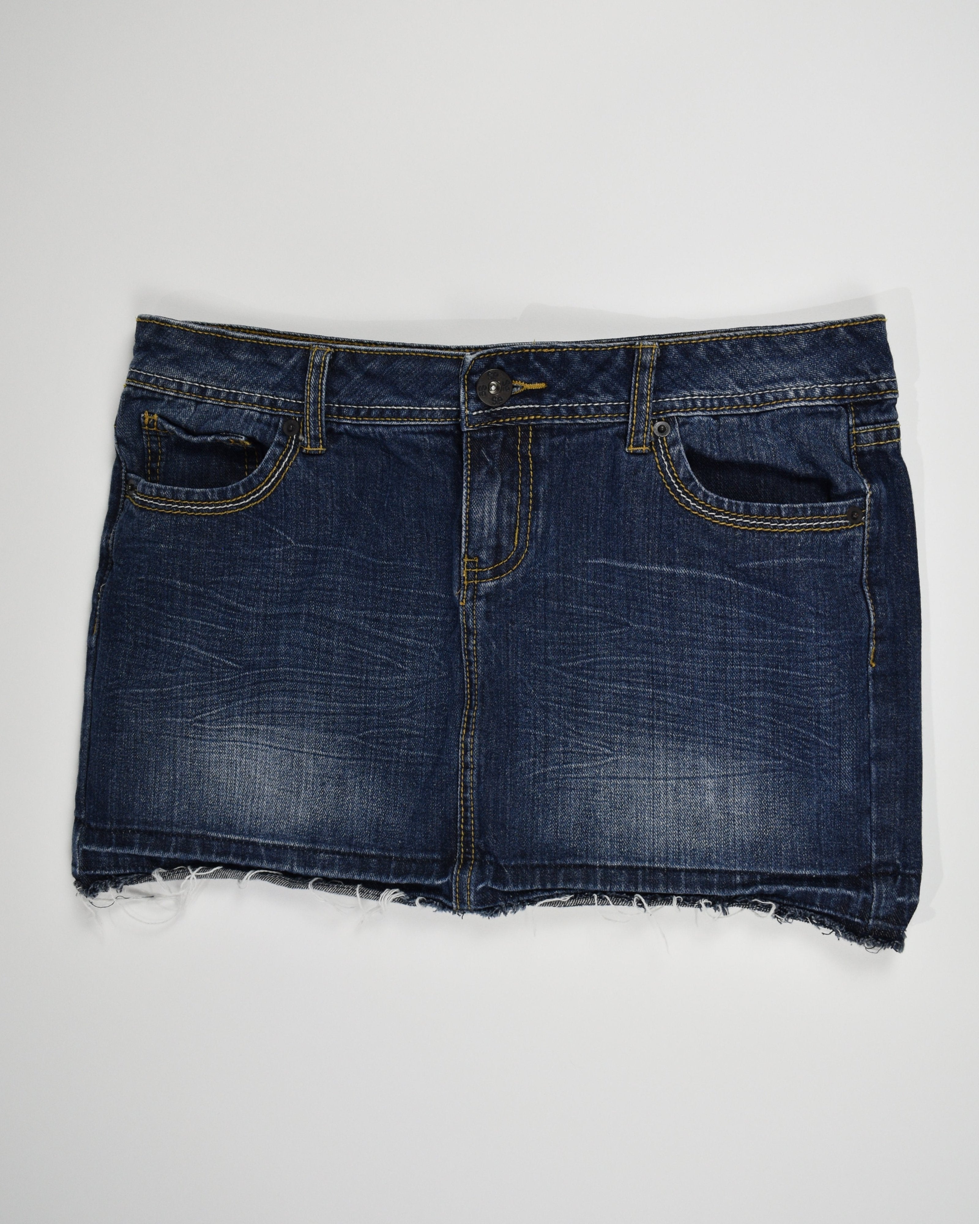 Mini Jean Skirt