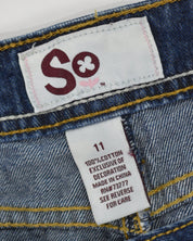 Mini Jean Skirt