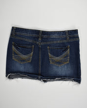 Mini Jean Skirt