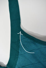 Blue Knit Tank Dress