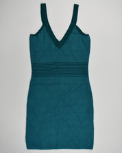 Blue Knit Tank Dress