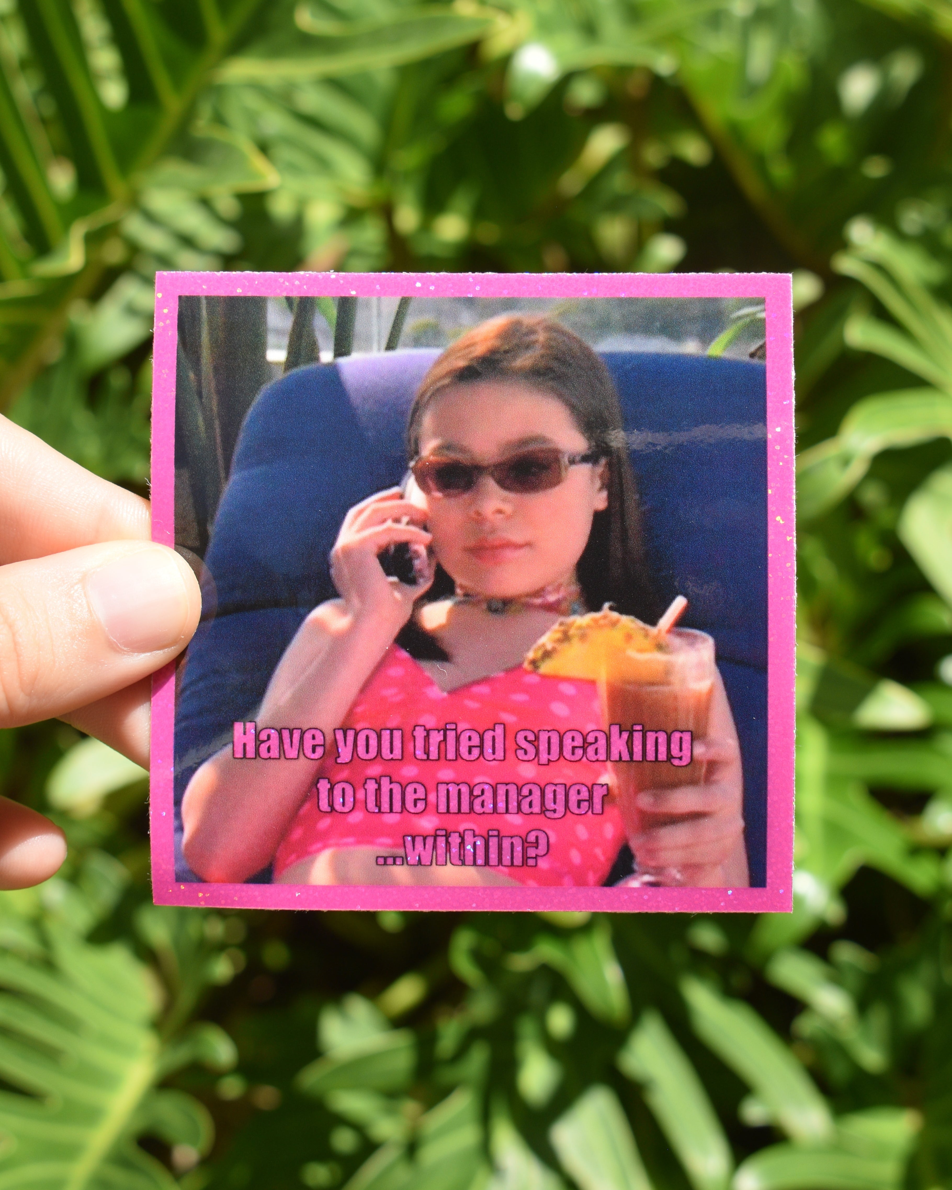 Megan Drake & Josh meme Sticker
