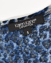 Blue Cheetah Long Sleeve