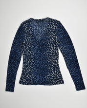 Blue Cheetah Long Sleeve