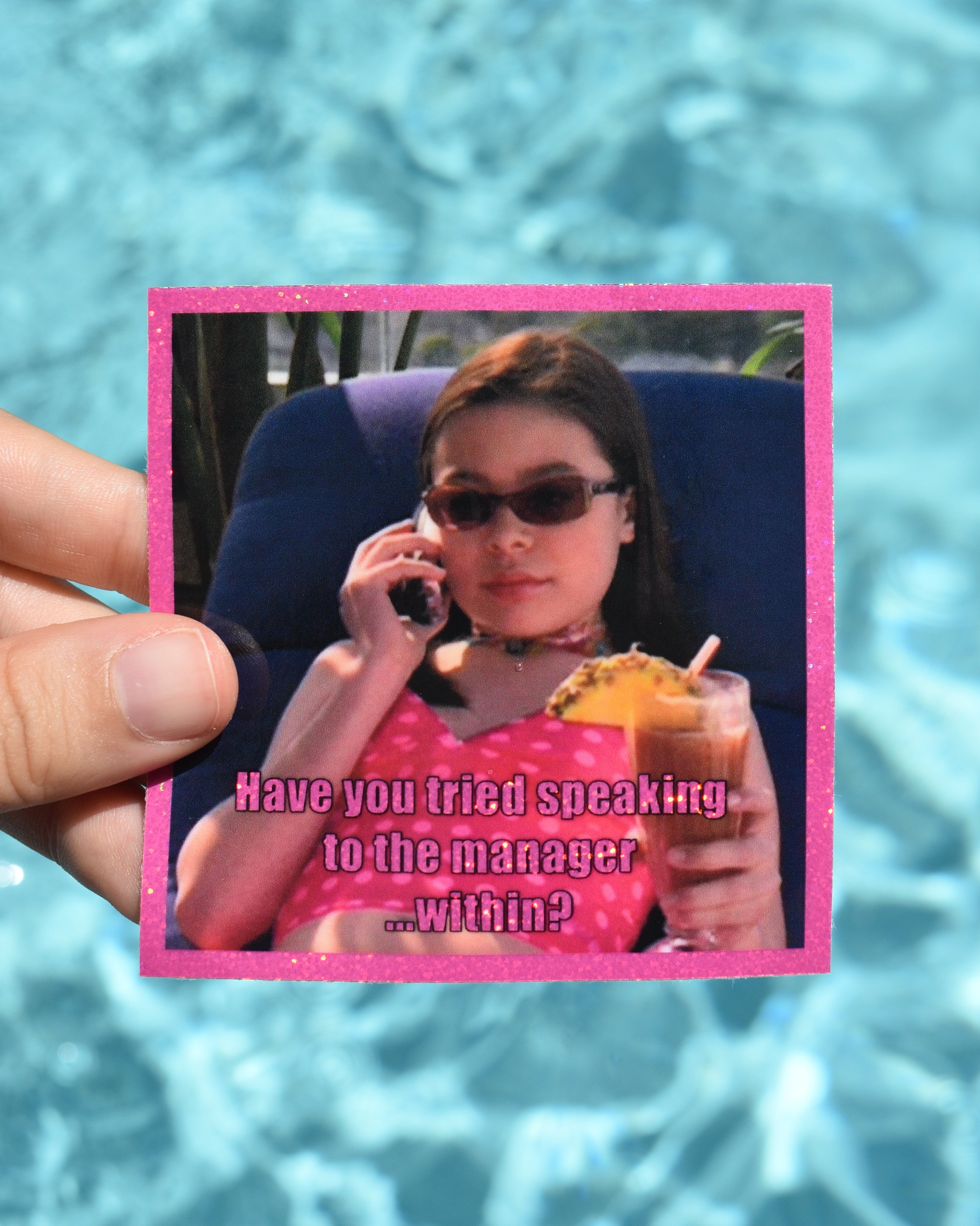 Megan Drake & Josh meme Sticker