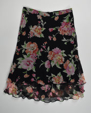 Multi-color Ruffle Skirt