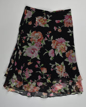 Multi-color Ruffle Skirt