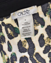 Cache Cheetah Button-up Long Sleeve