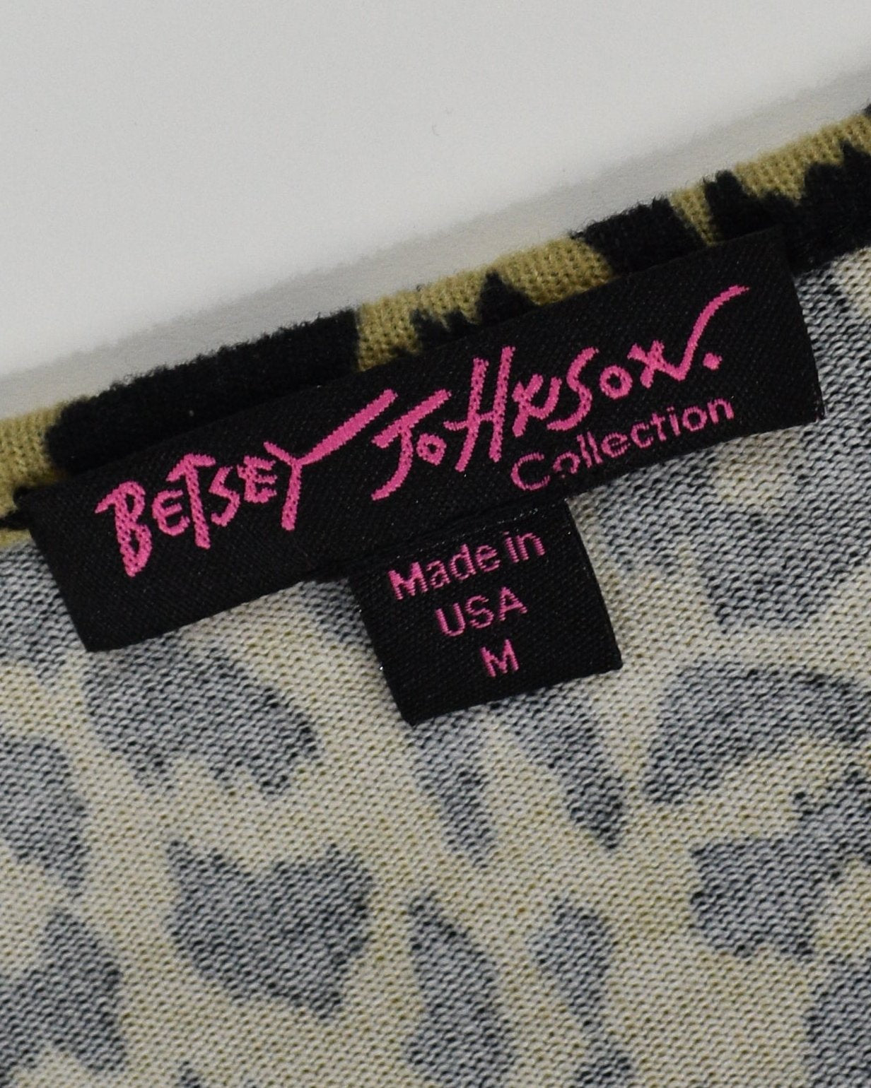 Cheetah Long Sleeve Betsey Johnson