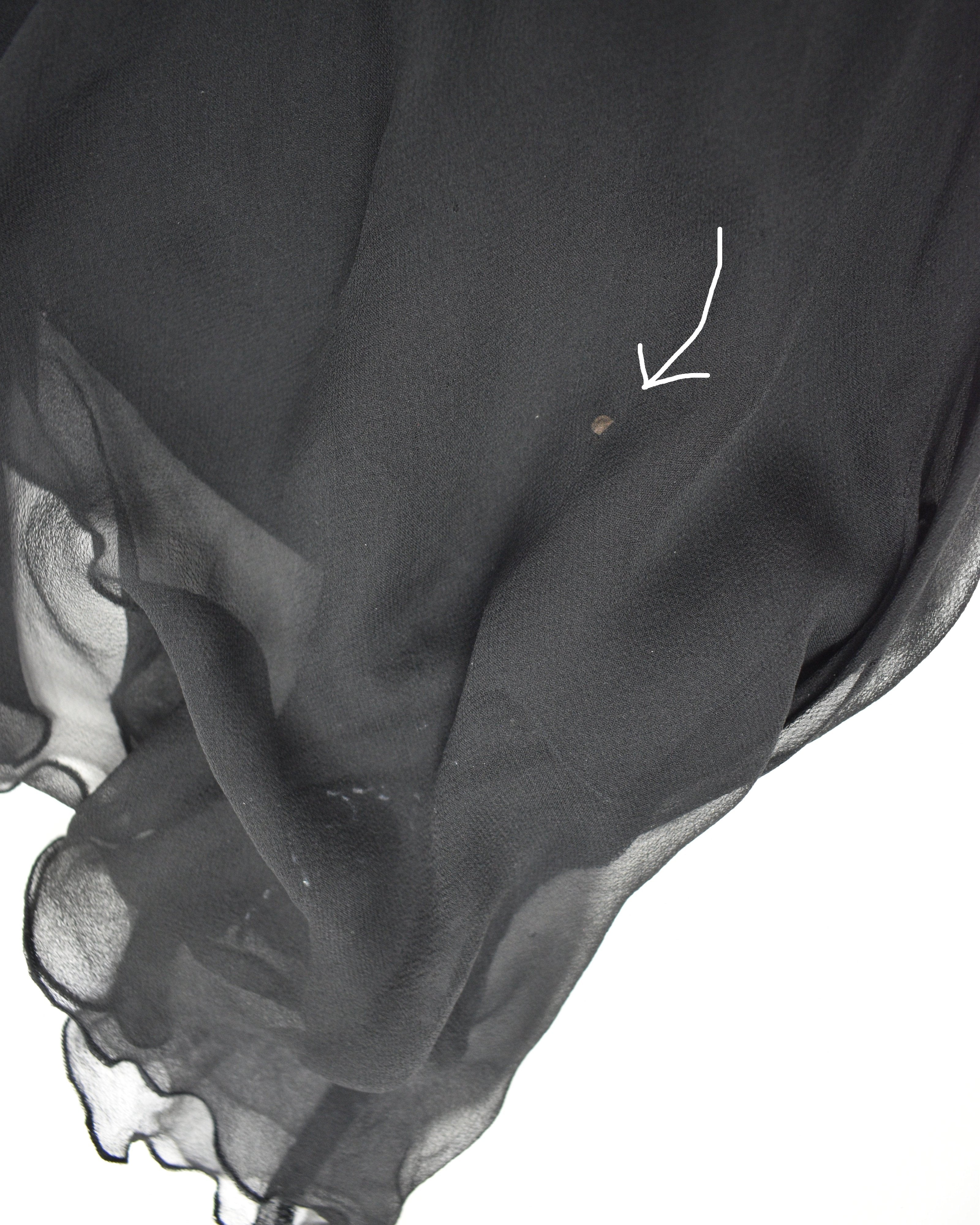 Cache Black Beaded Silk Dress