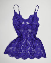 Victoria's Secret Purple See-through Dress