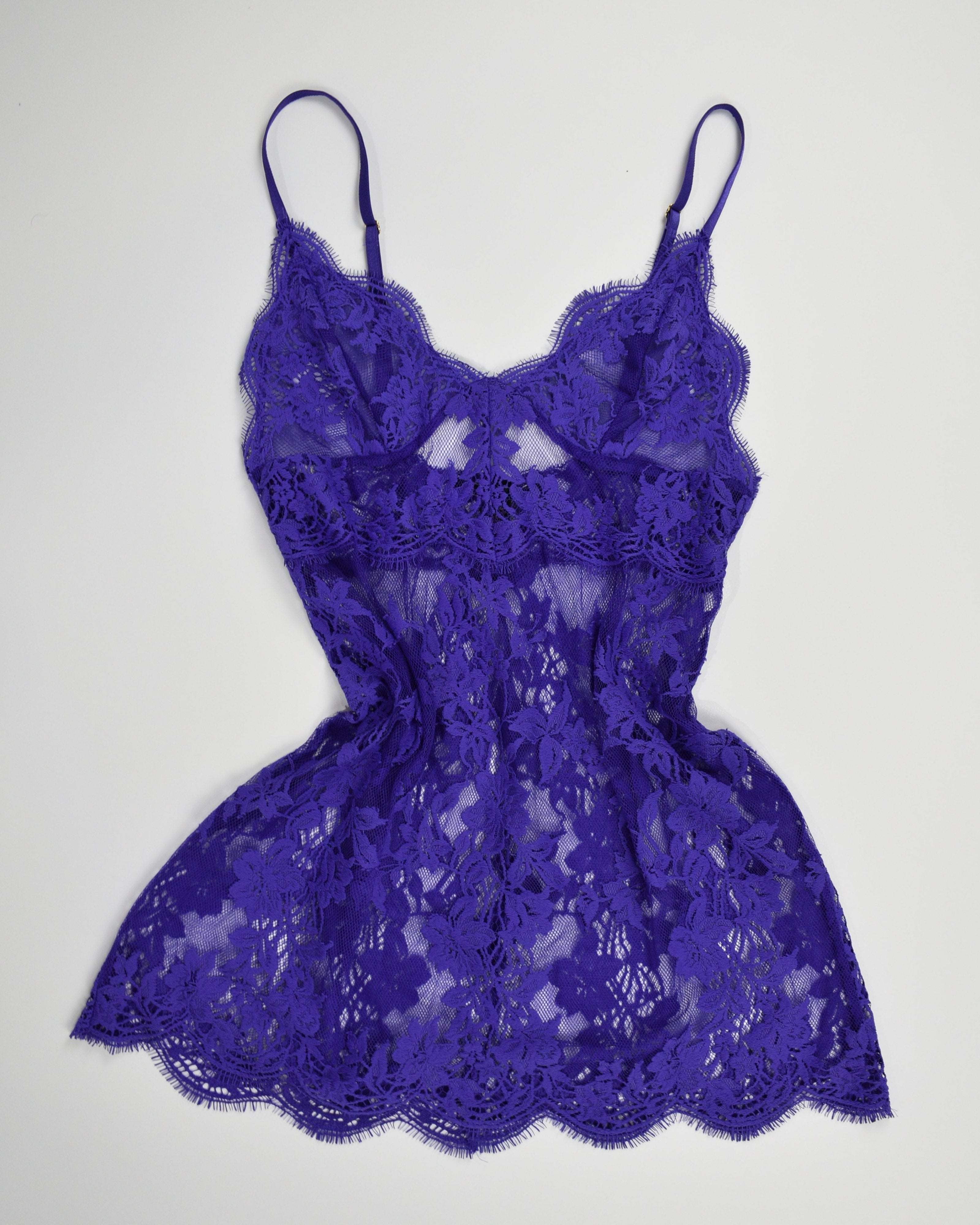 Victoria's Secret Purple See-through Dress