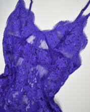 Victoria's Secret Purple See-through Dress