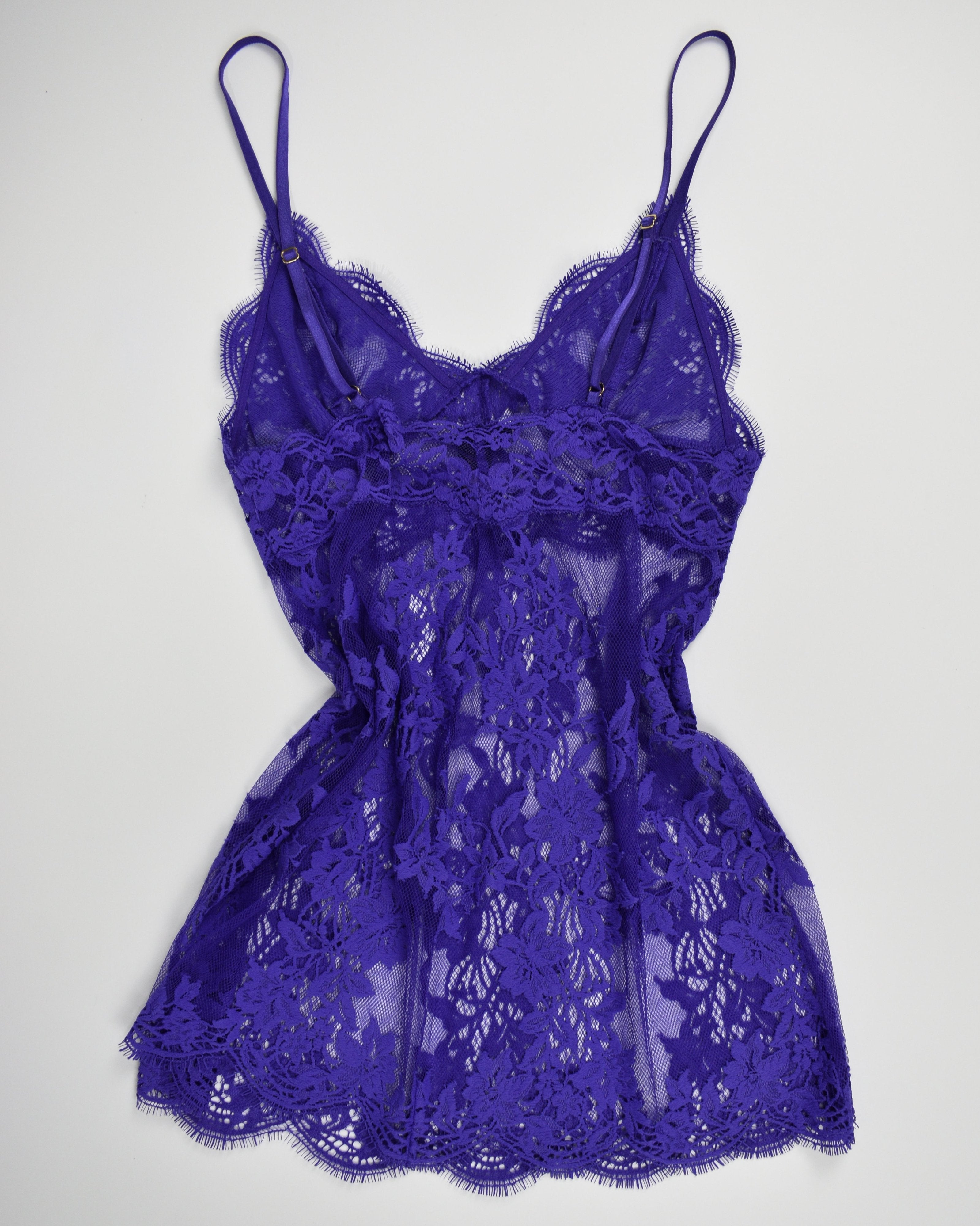 Victoria's Secret Purple See-through Dress