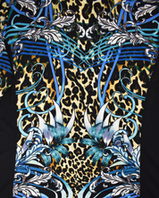 Cache Cheetah Button-up Long Sleeve