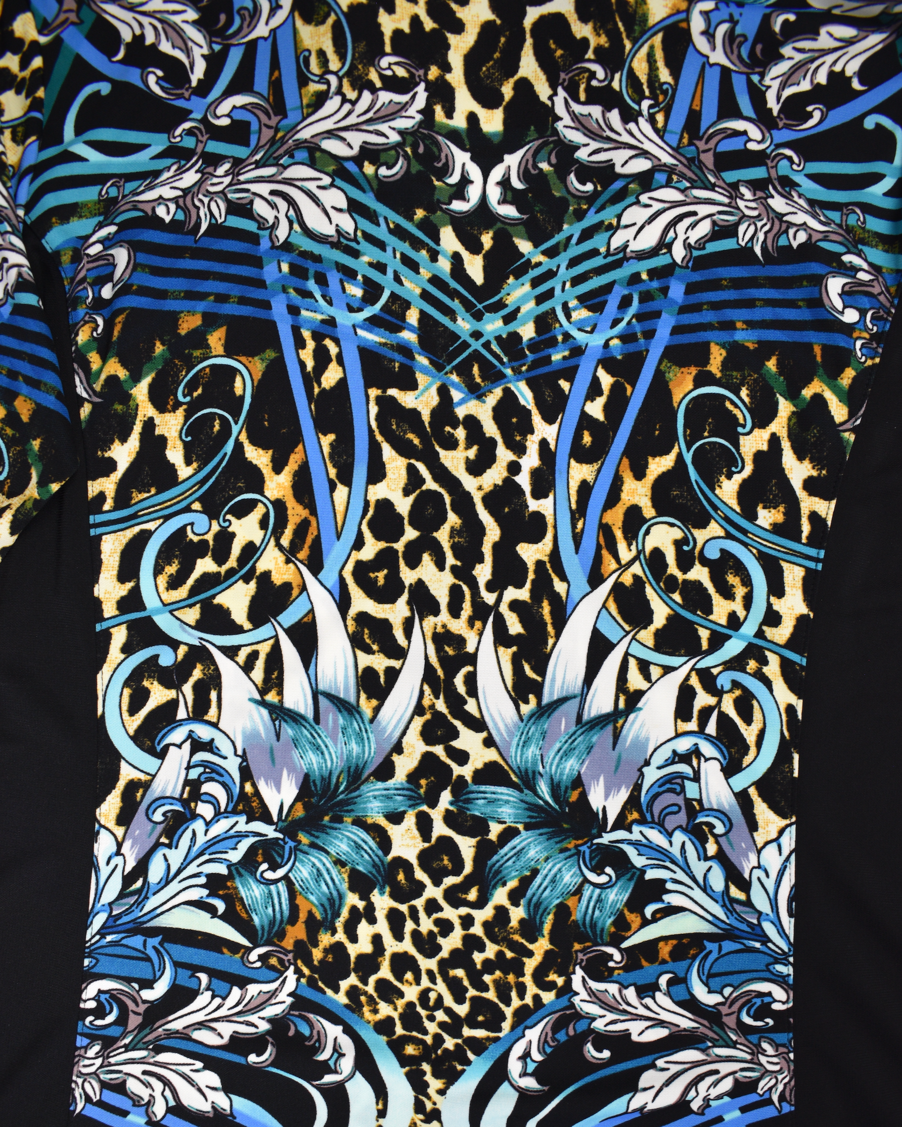 Cache Cheetah Button-up Long Sleeve