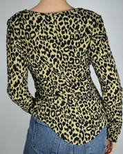 Cheetah Long Sleeve Betsey Johnson