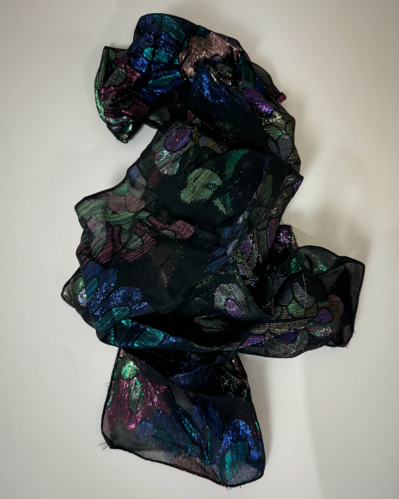 Black and Sparkly Scarf