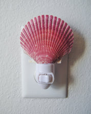 Purple Scallop Night Light