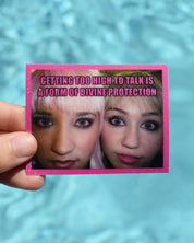Hannah Montana meme Sticker