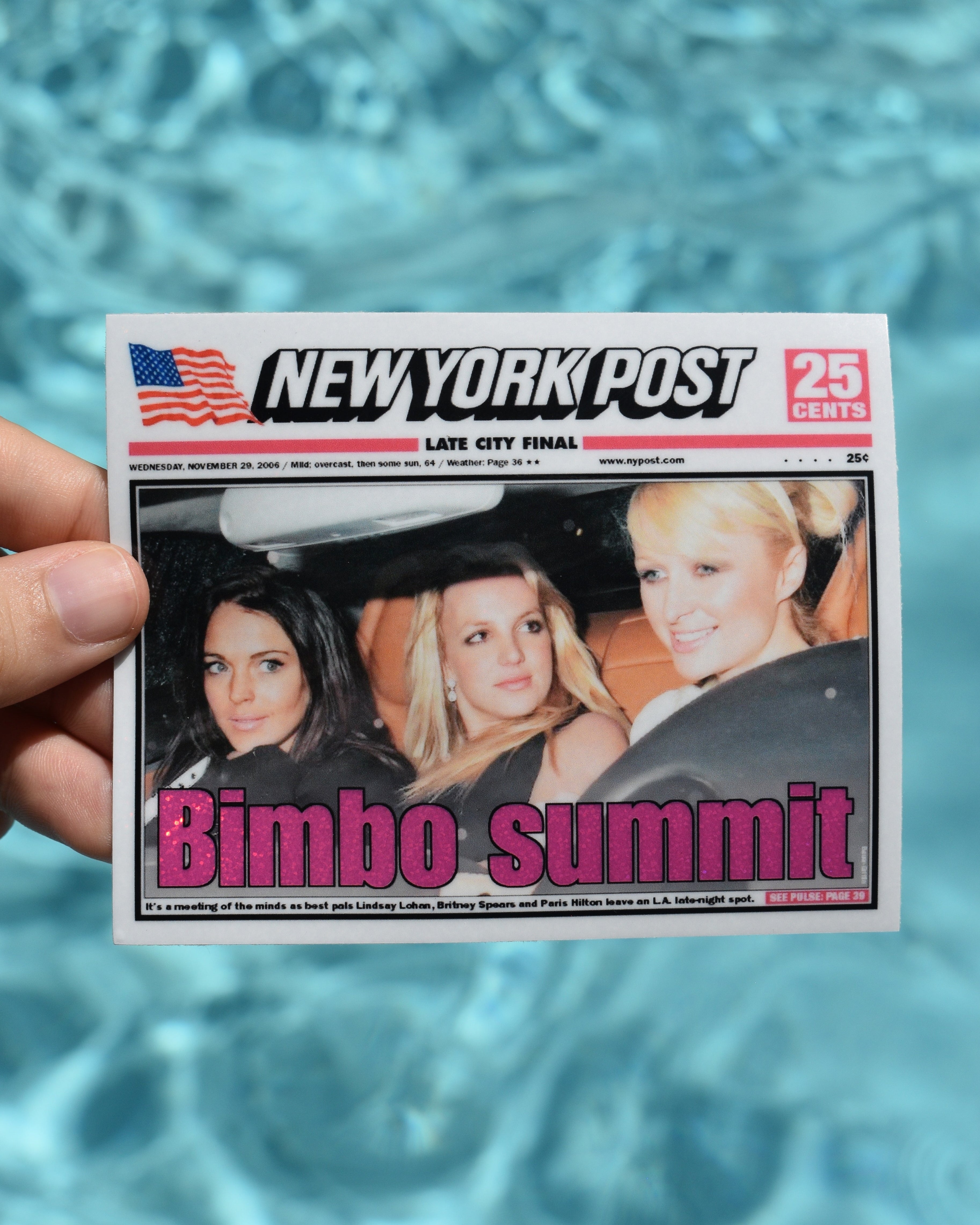 Bimbo Summit Sticker